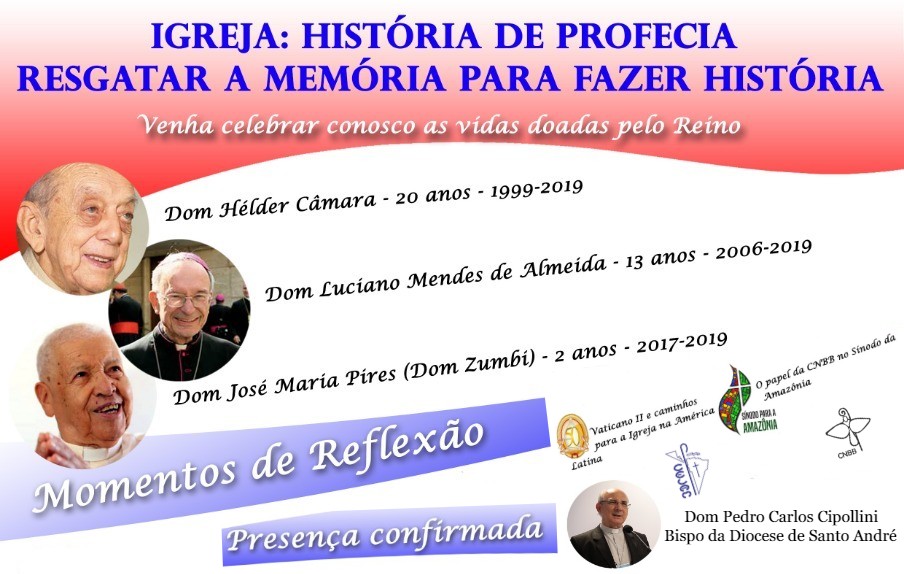 Atividade promove resgate da memória de lutas da Igreja no dia 24 de agosto